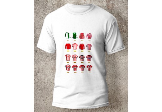 Exeter City FC Retro Art Football Shirts T-Shirt